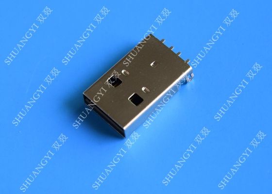 China USB 2,0 Mannelijk USB die Schakelaar, de Steunsoldeersel 4 laden van de Stophefboom de Schakelaar van Speldpcb leverancier