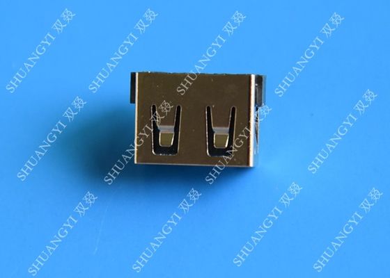China Zwarte 4 Speld USB 2,0 een Standaardusb-de Hefboomcontactdoos van de Schakelaar Vrouwelijke Haven voor PC-Systeem leverancier