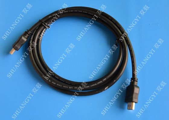 China HDMI aan HDMI Hoge snelheidshdmi Kabel, Coaxiale Aangepaste 3D HDMI-Kabel leverancier